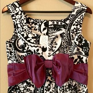 RICKIE FREEMAN for TERI JON Bow Dress